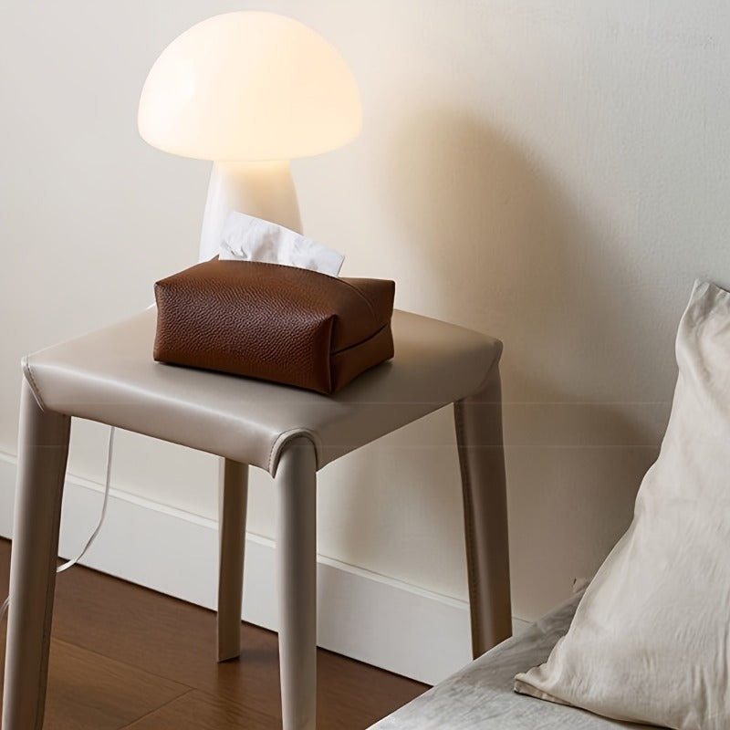 Modern Minimalist Tissue Box - Beige/ Tan/, Durable Napkin Storage Organizer with Open-Access Design for Living Room, Bathroom, Office, Hotel - Home & Commercial Decor in Neutral Colors, Bathroom Accessory, Sleek Aesthetic, Highquality Pouch, Decorative