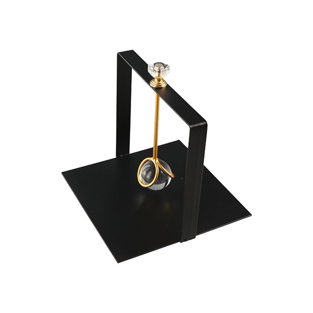 Black Crystal Ball Tissue Holder Creative Square Base Wrought Iron Napkin Holders Rack Decorative Napkin Dispenser Tabletop, Napkin Box Holder, Kitchen Counter Decor, Dining Table Decor, Decorative Holder, Elegant Design, Durable Construction, Handcrafted